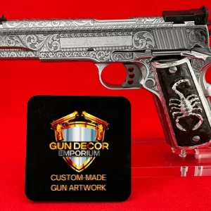 Colt 45acp,Emerald back Scorpion