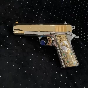 Gold & Silver Colt 45acp