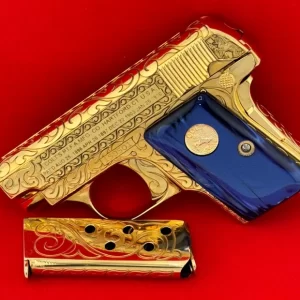 Colt 1908 Pearl Blue Grips