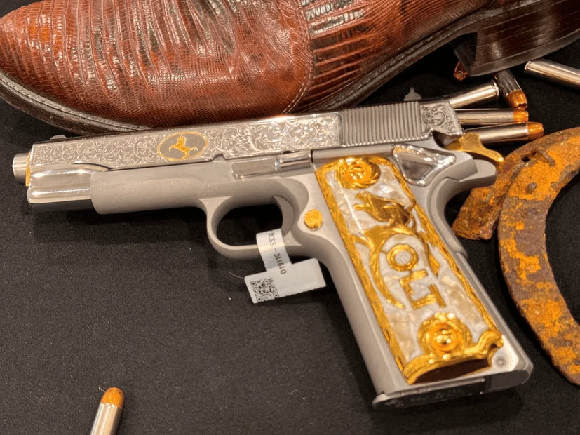 Luxury weapon customization by Gun Décor Emporium.