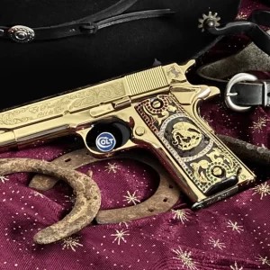 Colt 38 Sup. President de Oro