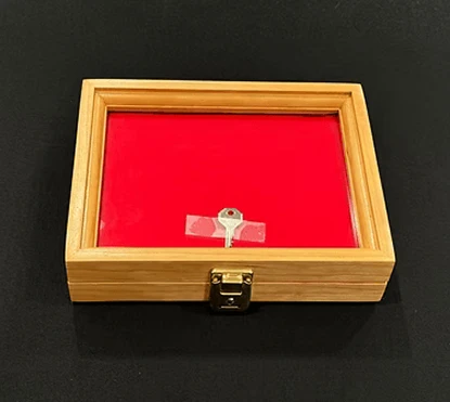 A high-quality gun display case.