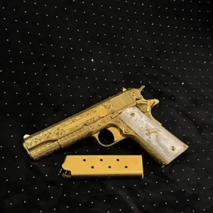 Colt-24k Gold w/ Pearl Grips