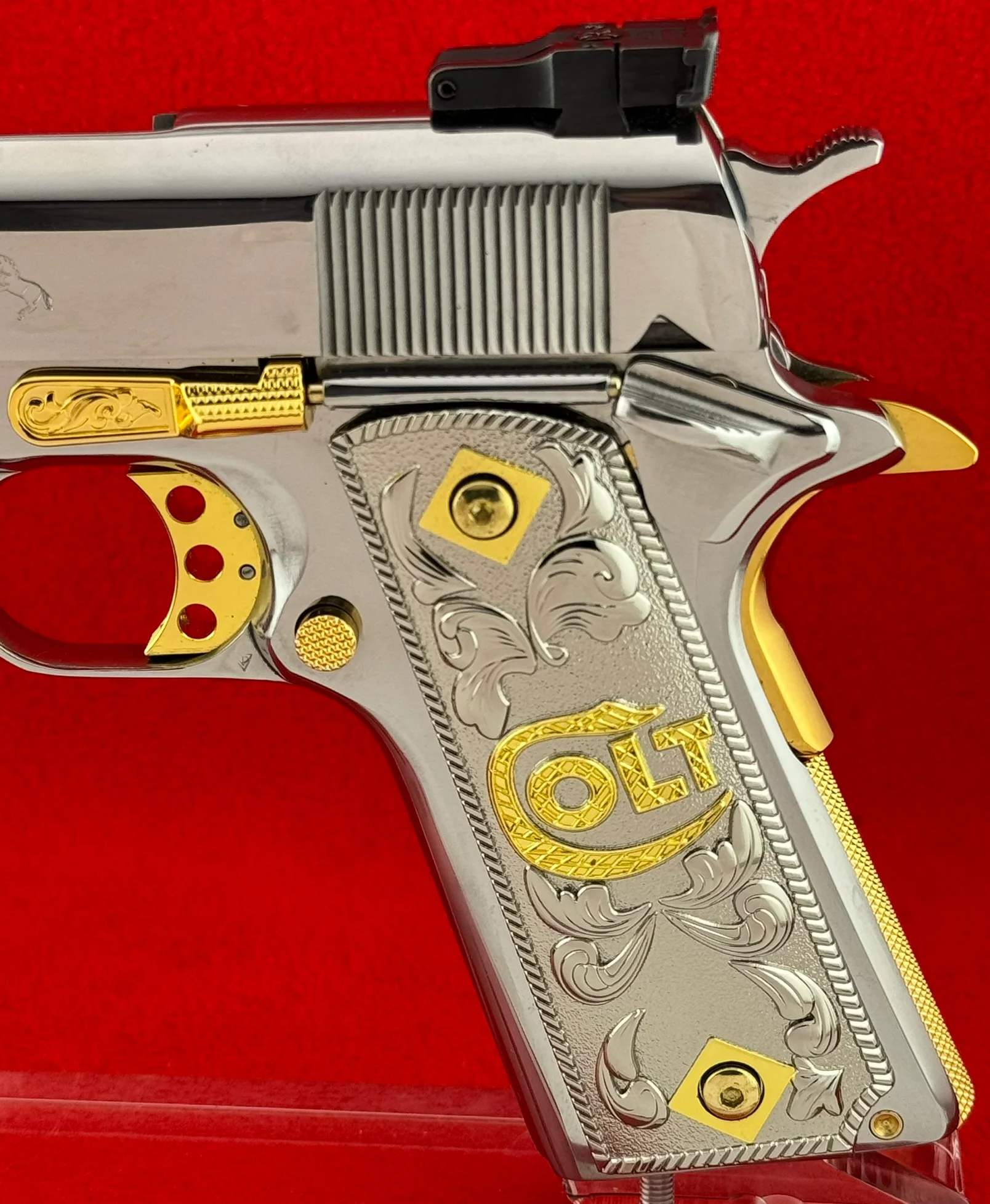 Custom engraving by Gun Décor Emporium.