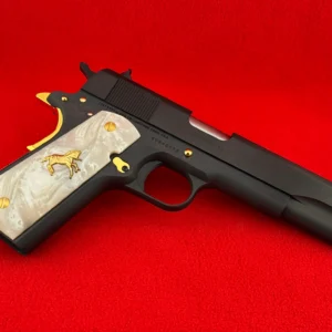 Colt .45 ACP Black White