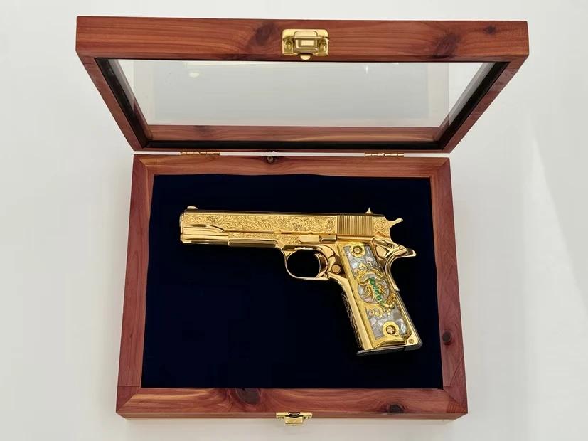 A gun display case.