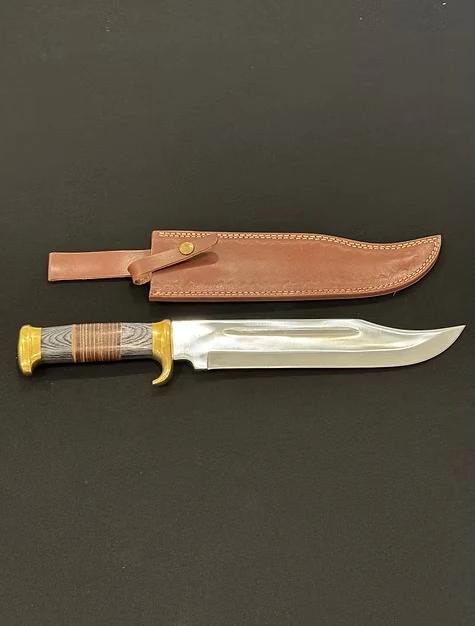 A well-made Bowie knife.