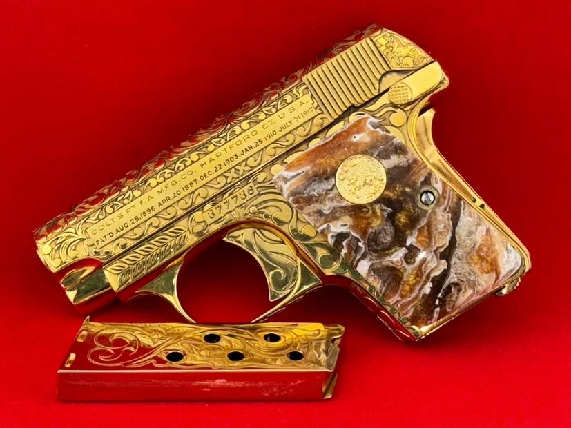 A gun with a rare grip.