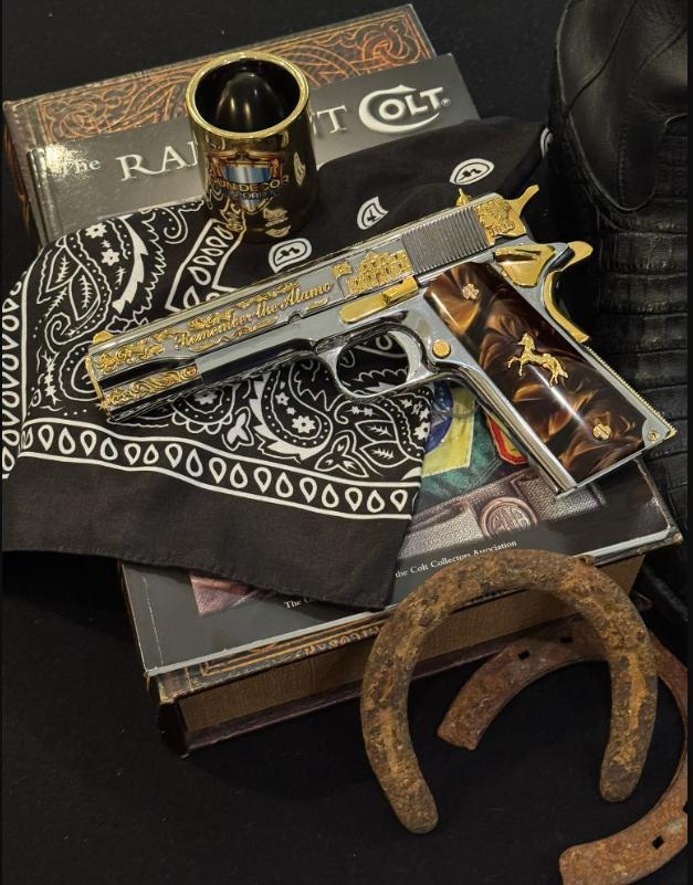 Luxury weapon customization by Gun Décor Emporium.