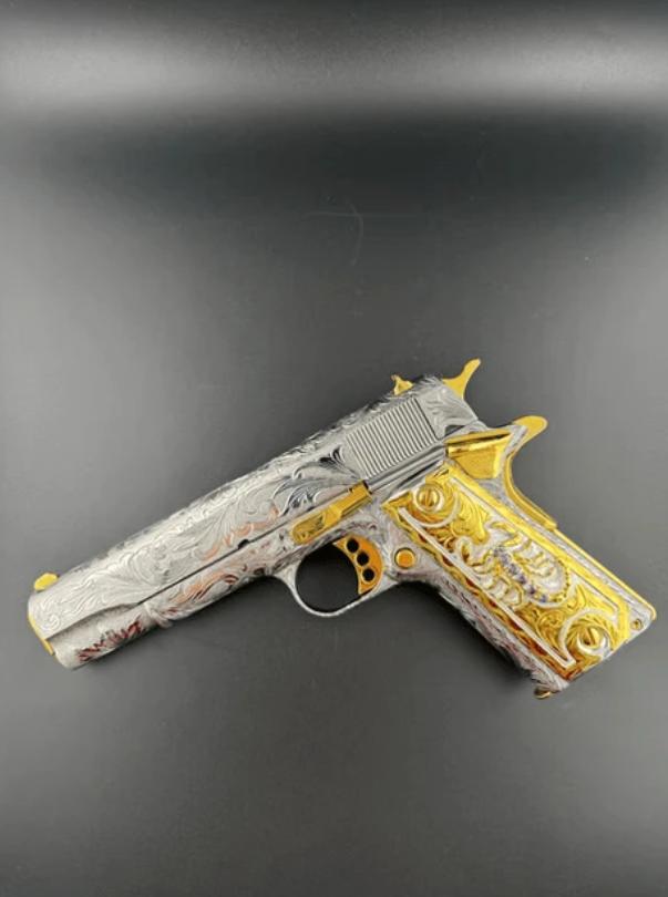 Custom gun engraving by Gun Décor Emporium.